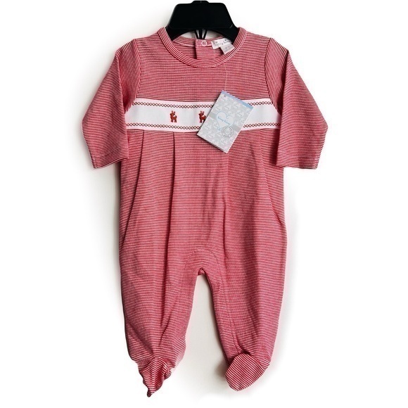 New Kissy Kissy Holiday Footie - Picture 1 of 3